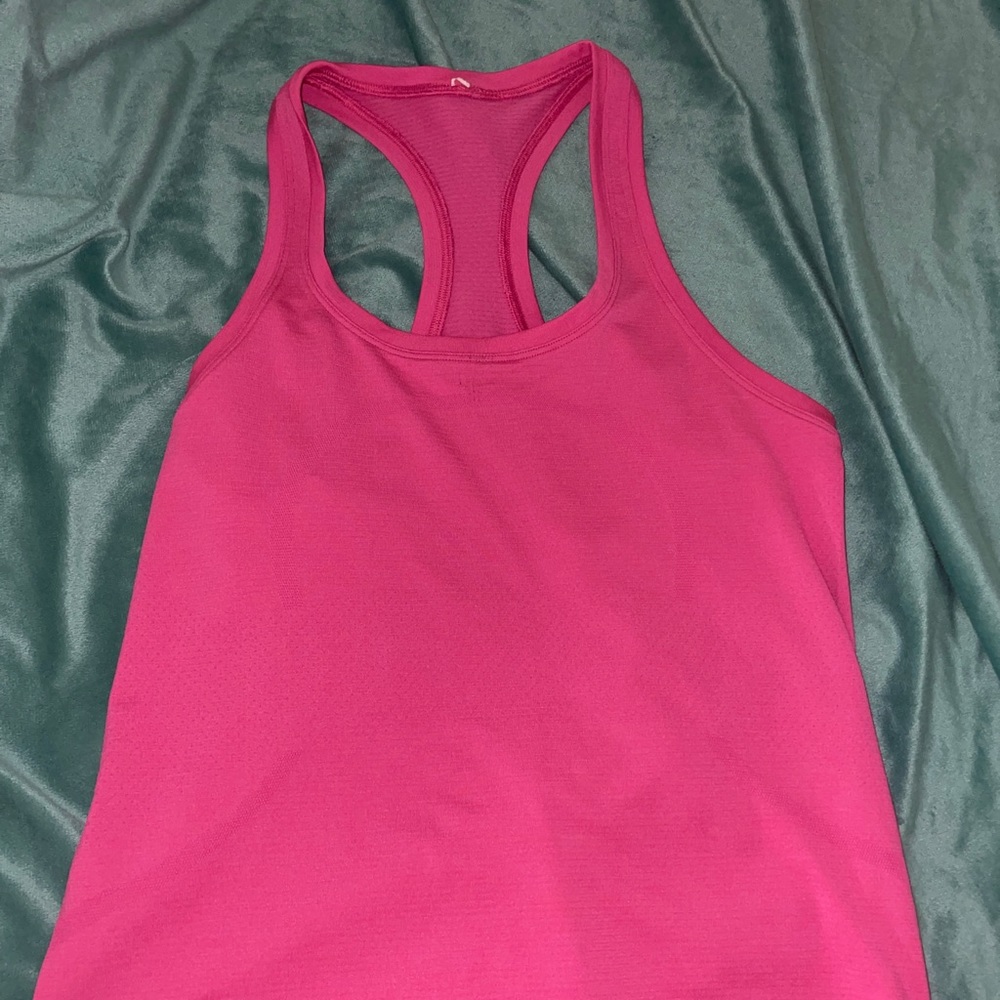 Pink Lululemon Tank